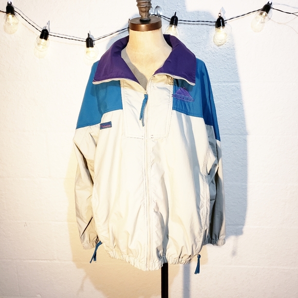 Columbia Jackets & Blazers - Vintage Columbia Windbreaker Track Jacket Vermont